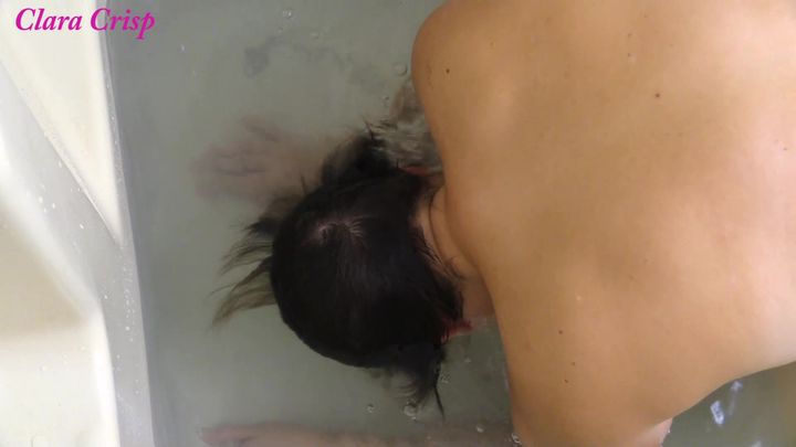 Hair Washing, Blowing Bubbles