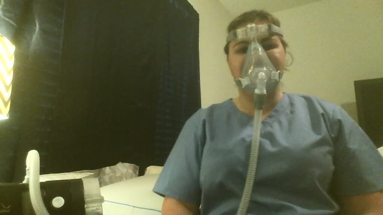 CPAP breathing video 2