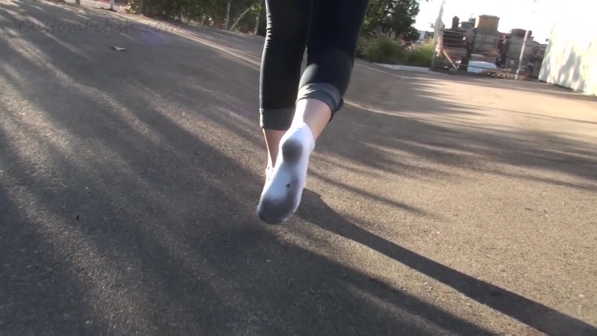 Molly Dirties White Nike Dri Ankle Socks