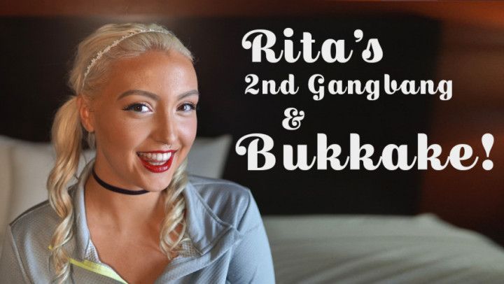 Rita's 2nd Gangbang &amp; Bukkake