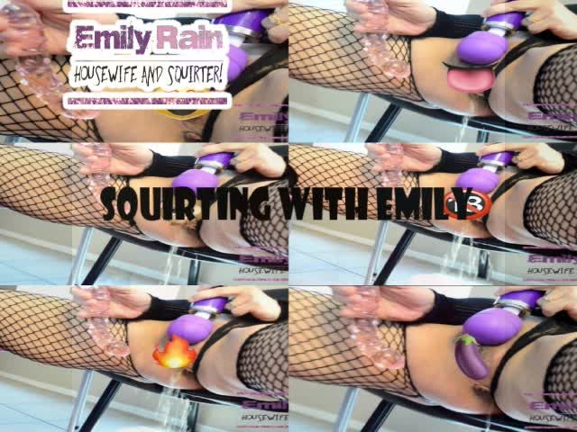 Squirt, Squirt! Squirting with Emily