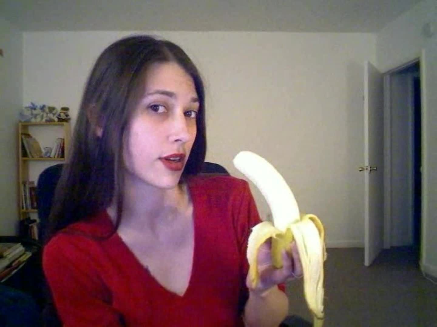 banana bj / fruit blow job fun