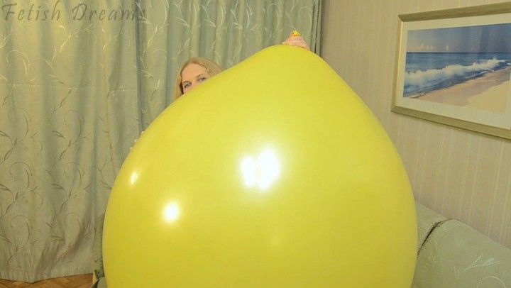 Katya And Big Lemon, Pt2 Deflating