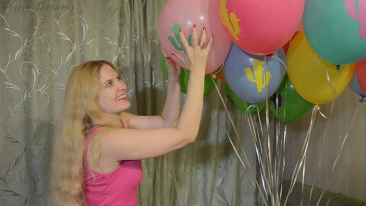 Katya FingerPop Helium Balloons