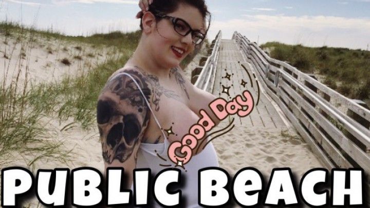 Bbw Public beach nudity