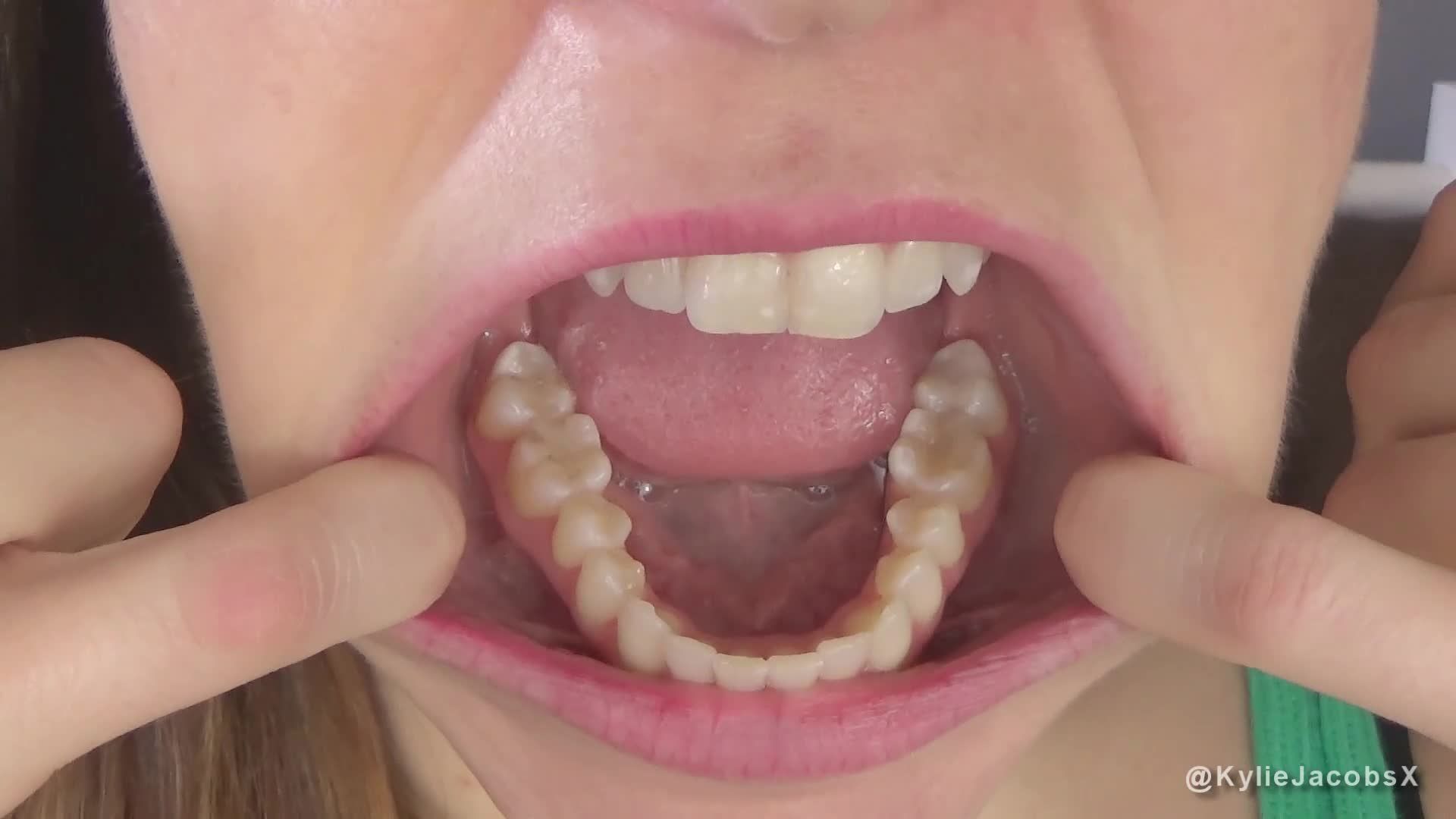 Exploring Kylie's Mouth
