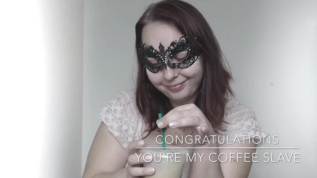Congrats, You're My Coffee Slave