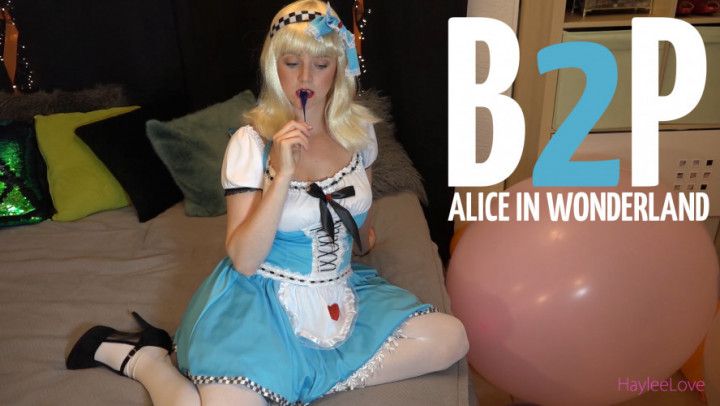 Alice In Wonderland Blow 2 Pop