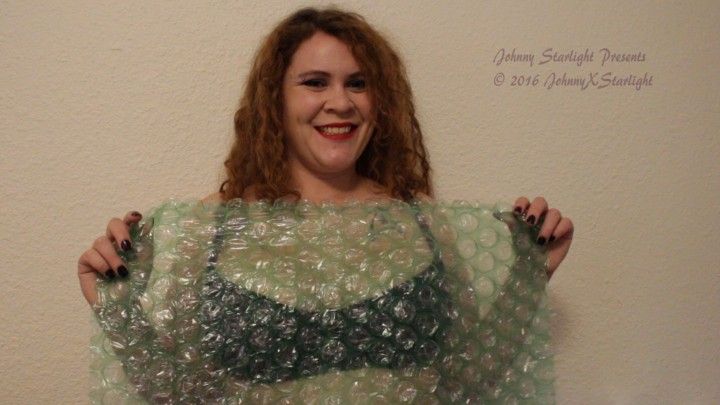 Popping Bubble Wrap on my Boobs