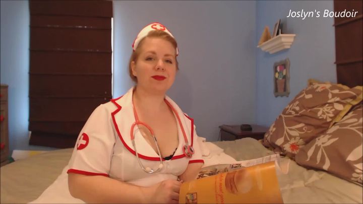Naughty Nurse Offers Relief