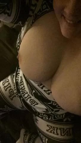 Cute PJs with rubbing and nipple play