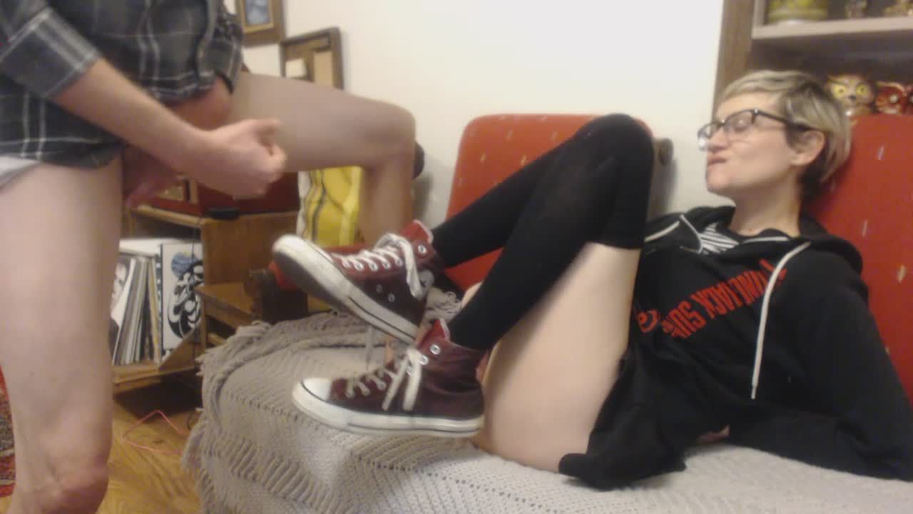 Cum on my shoes