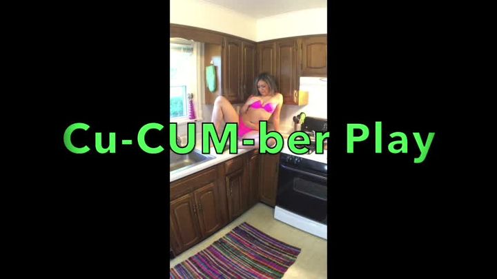 Cumming with a CuCUMber