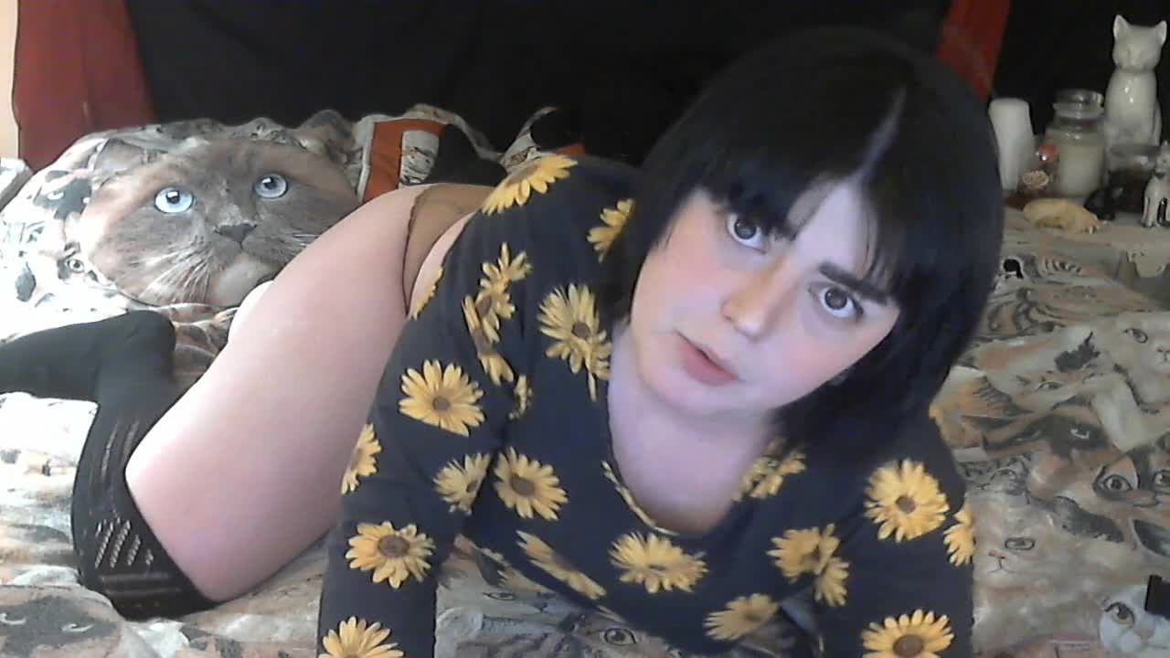 Bitchy JOI in Sunflower Crop Top