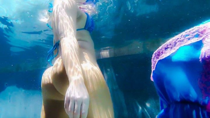 Madison Teases Underwater