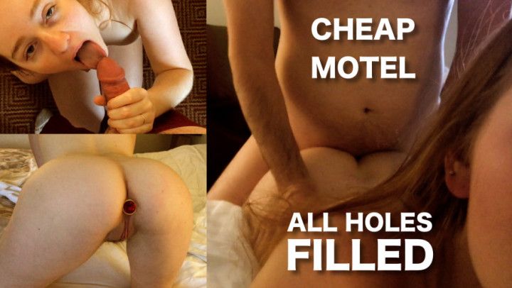 Cheap Motel - All Holes Filled Anal