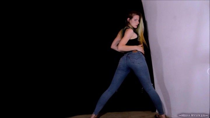Behind the Scenes Dancing in Jeans