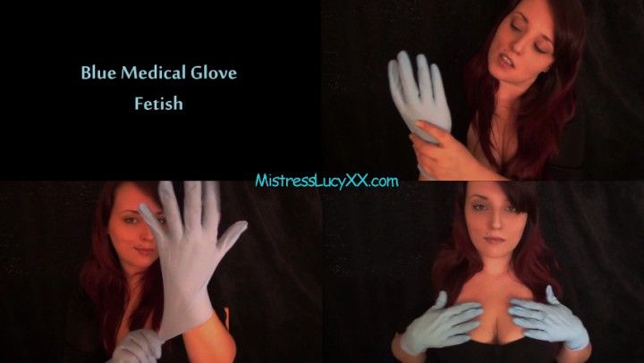 Blue Medical Gloves