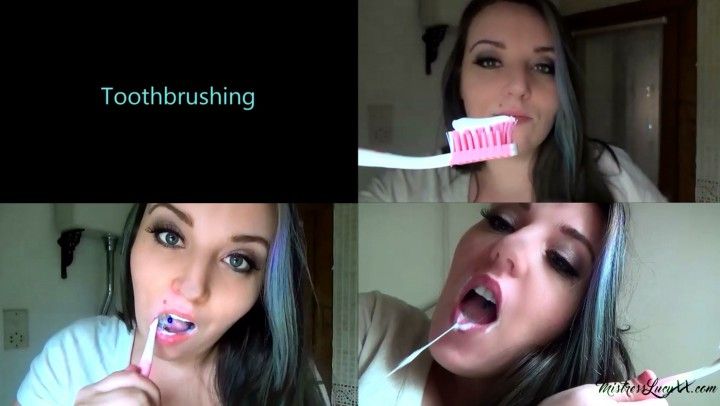 Toothbrushing And Spitting