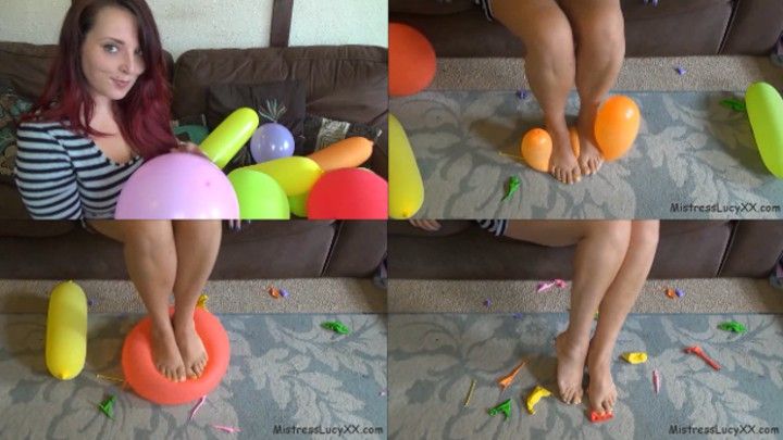 Feet vs Balloons