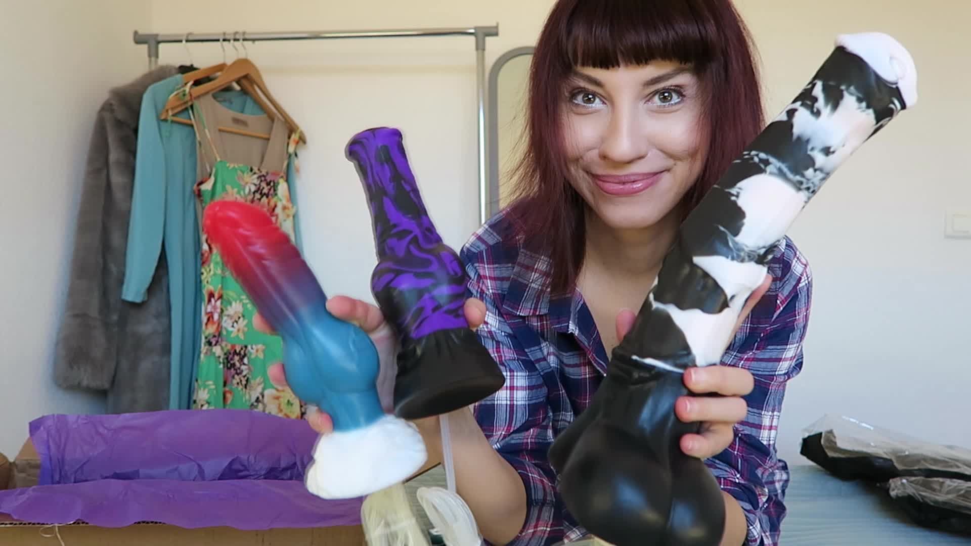 Bad Dragon toys for a girl next door I