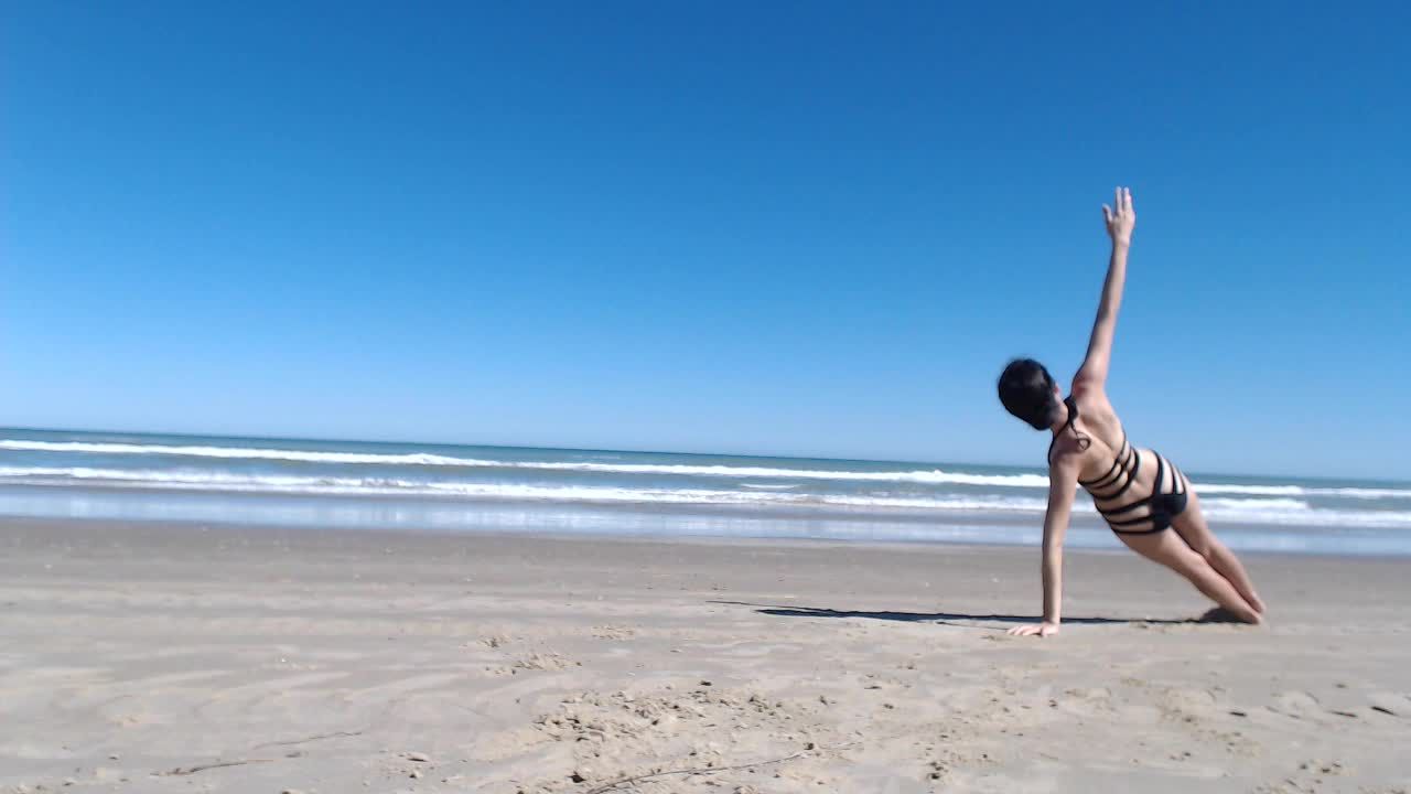 Yoga On the Beach
