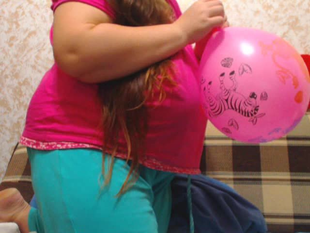 teaser for u about blowing up a balloon