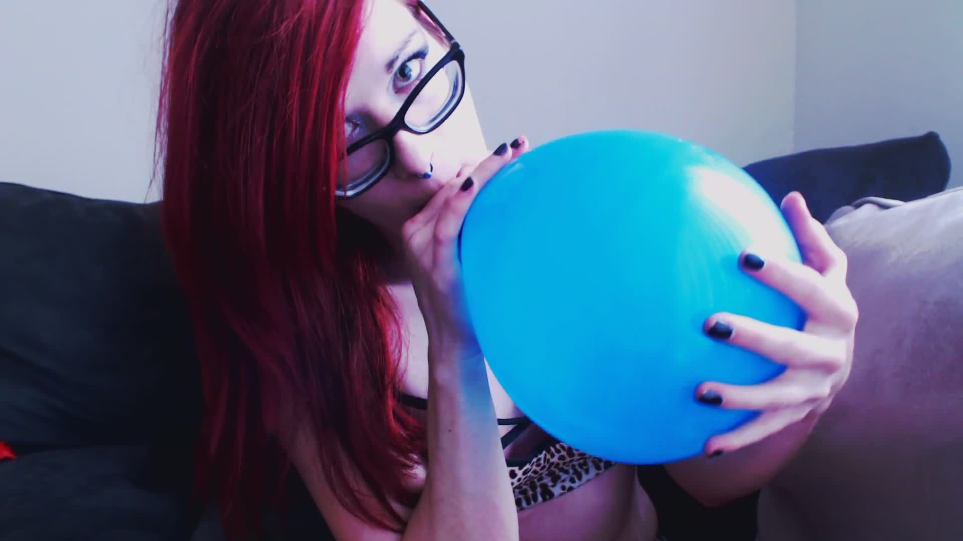 Popping Balloons with my Ass and Thighs
