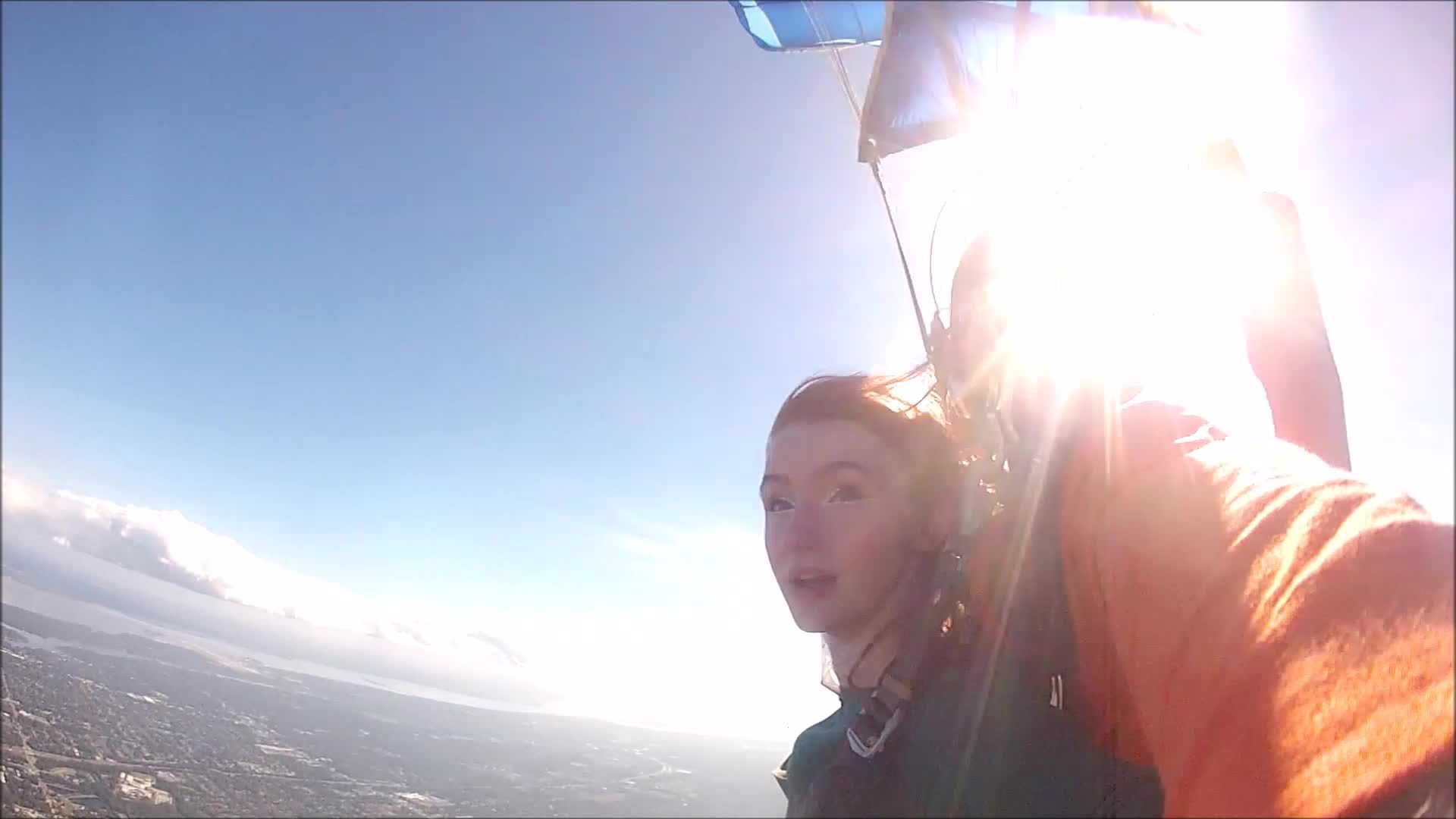 Literally just me skydiving