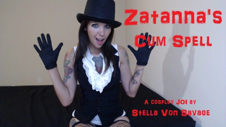 Zatanna's Cum Spell Cosplay JOI