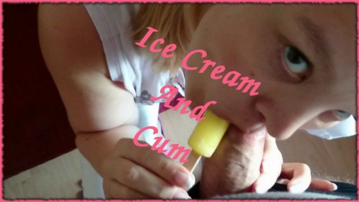 Ice Cream And Cum - HD MP4