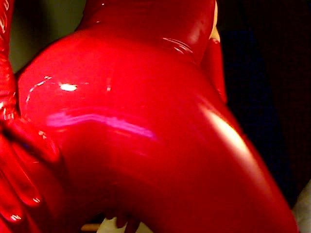 Latex Catsuit Ass Worship and Strapon
