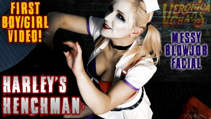Harley Quinn Boy/Girl Blowjob Facial