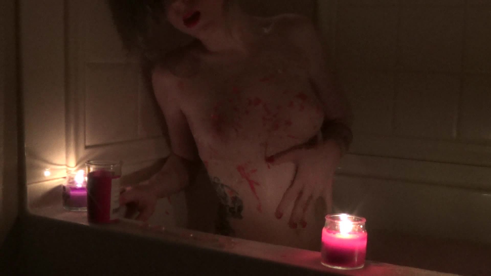 Romantic Candle Lit Bath