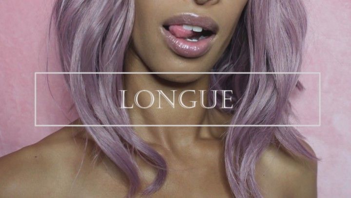 Longue Long Tongue Mouth Fetish