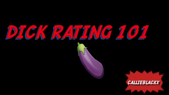 Cock Rating 101