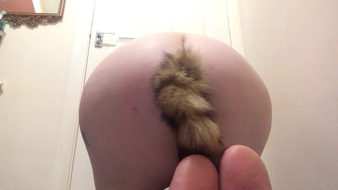 Fluffy Buttplug Tail Big Bum BBW
