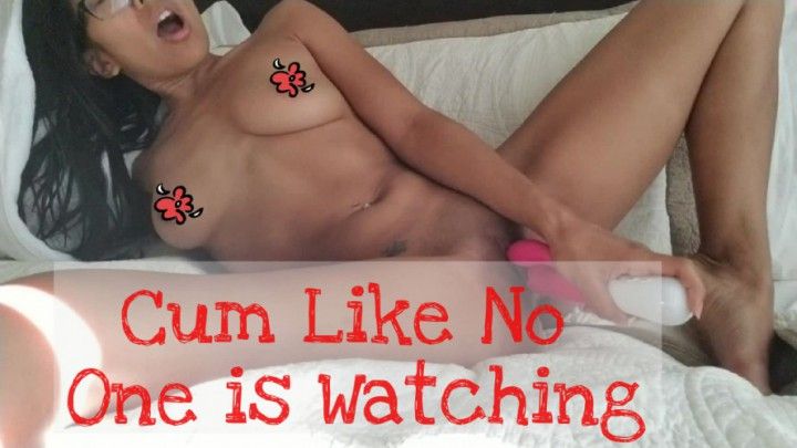 Asian Cums Like No One is Watching