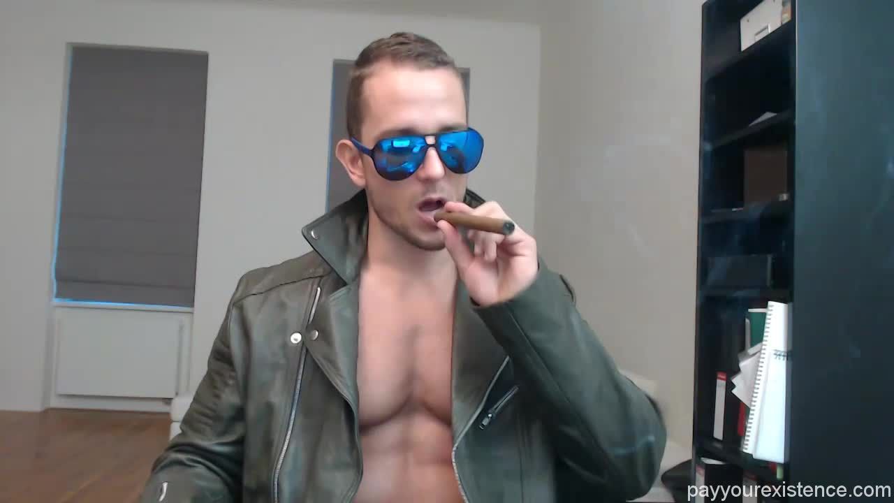 Cigar and Leather Domination
