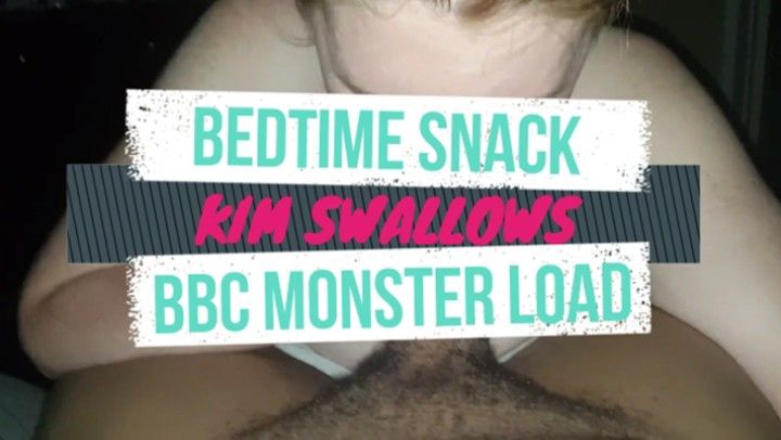 Milf Swallows BBC Monster Load
