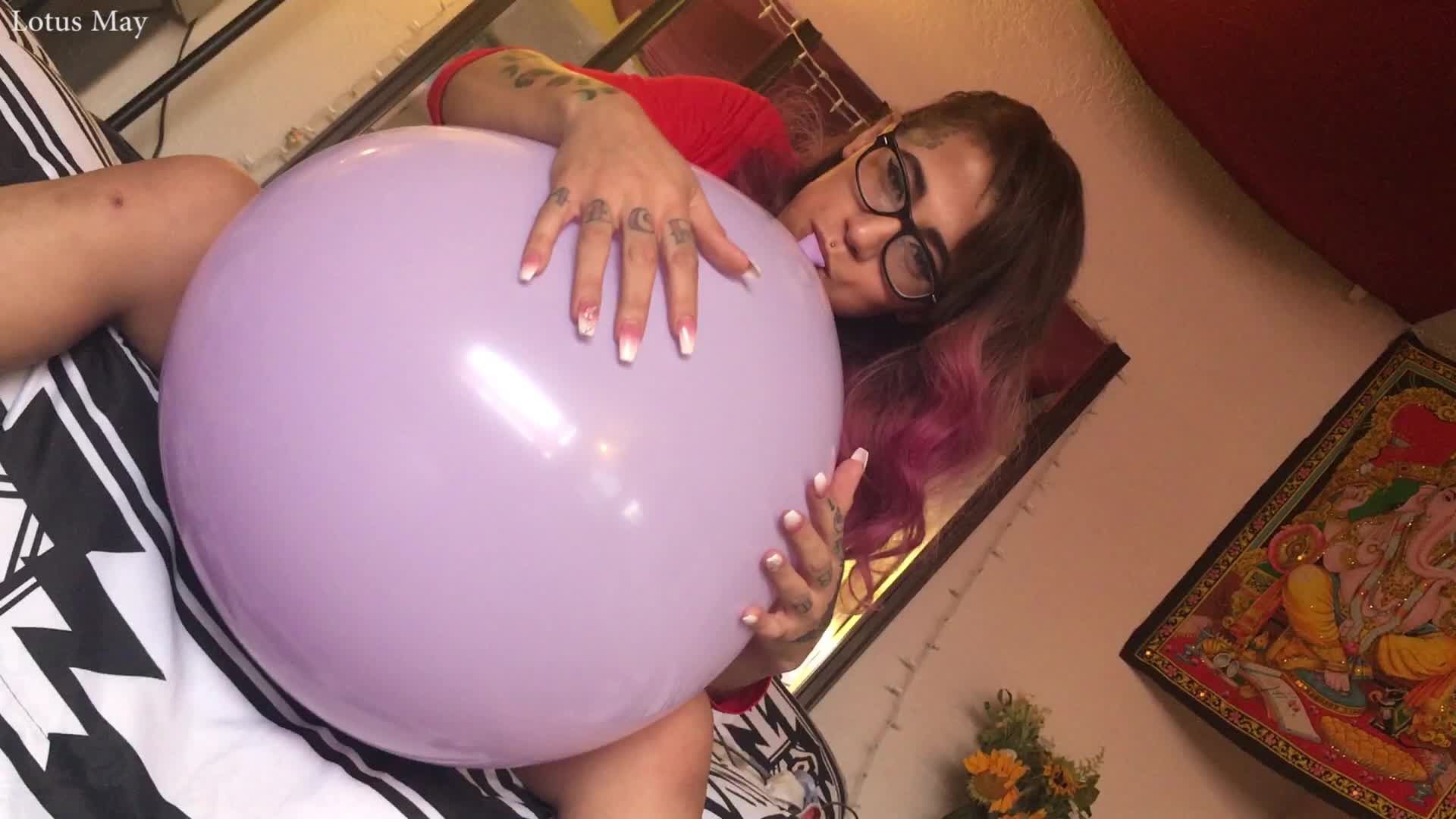 Blowing Up A Huge Balloon