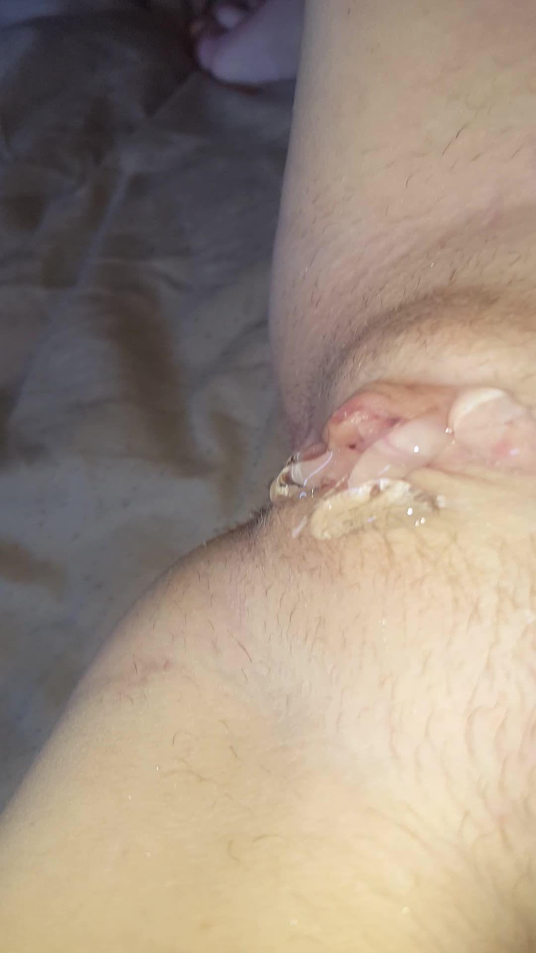 Lube covered masturbation Dildo