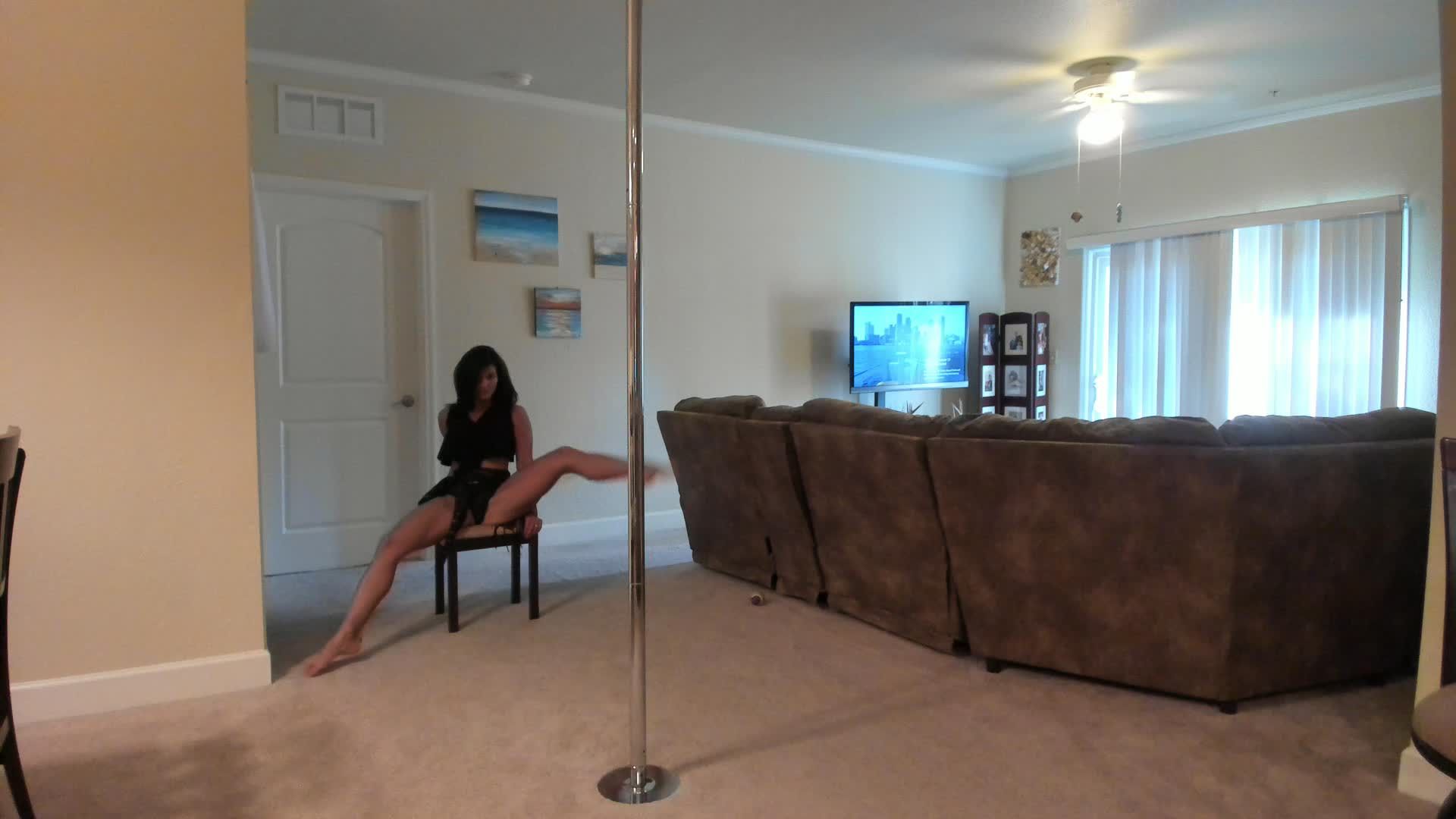 striptease pole dance
