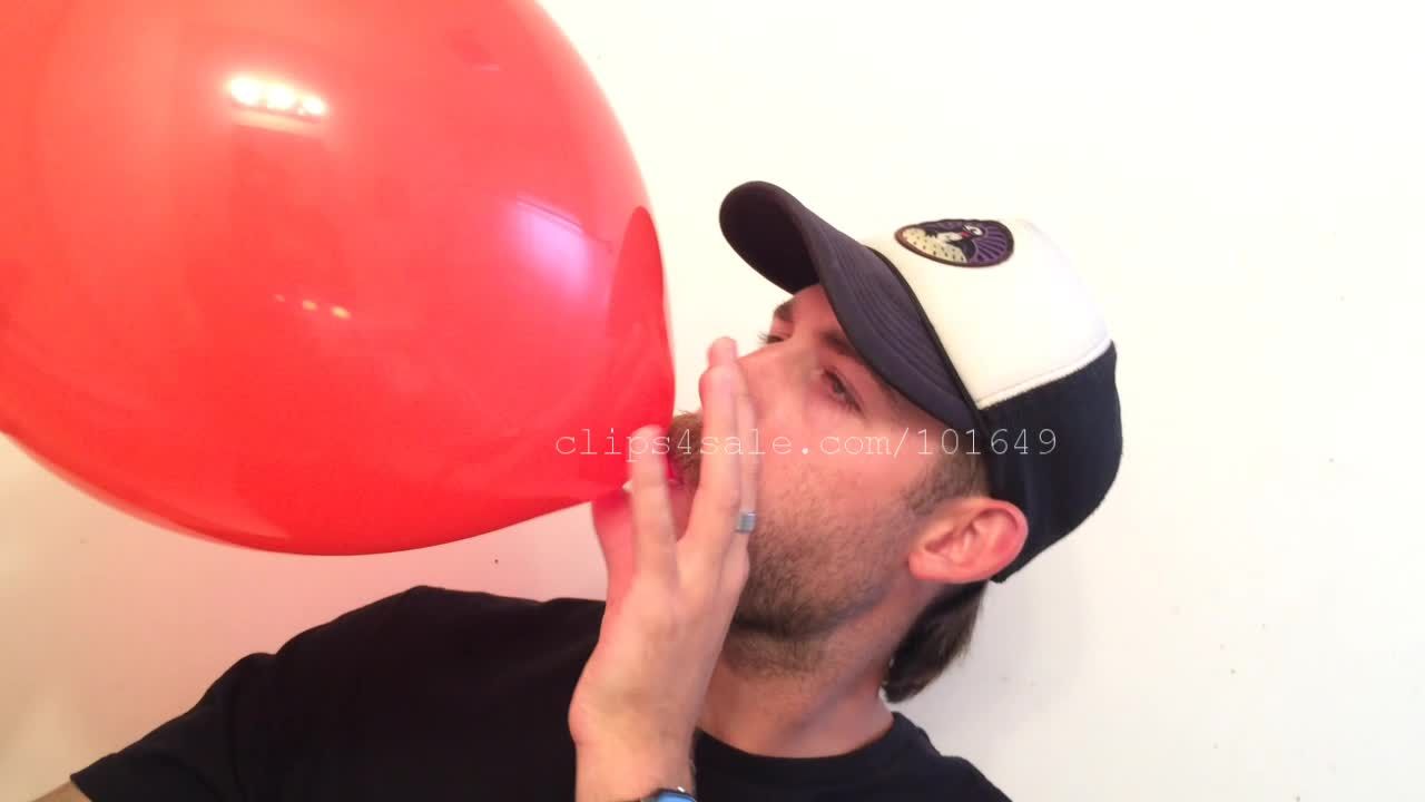 Luke Blowing Balloons Video 1
