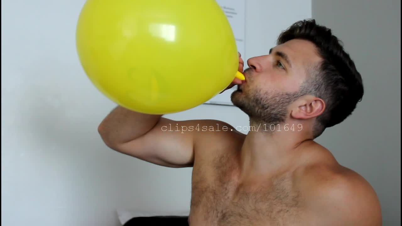 Chris Sitting on Balloons Part25 Video1