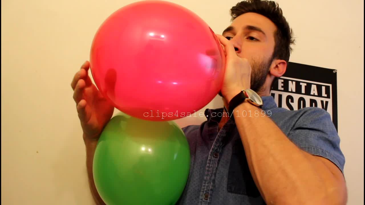 Adam Rainman Popping Balloons Video 4