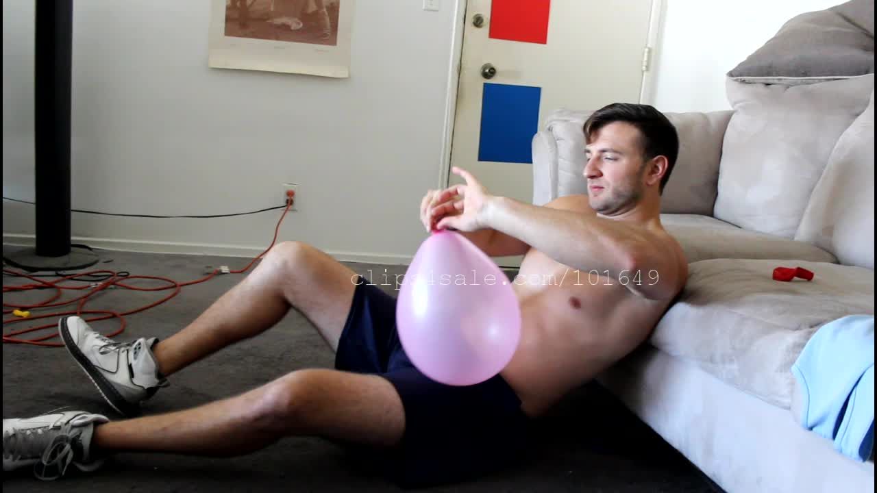 Chris Sitting on Balloons Part26 Video1
