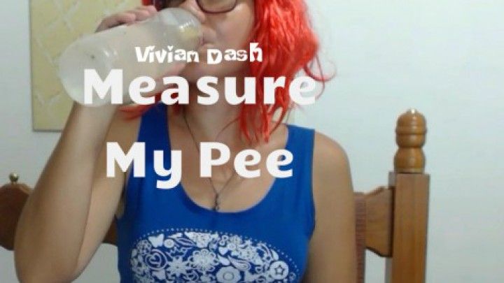 Measuring my Pee
