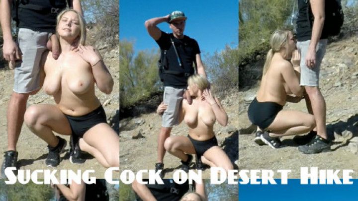 Sucking Cock on Desert Hike