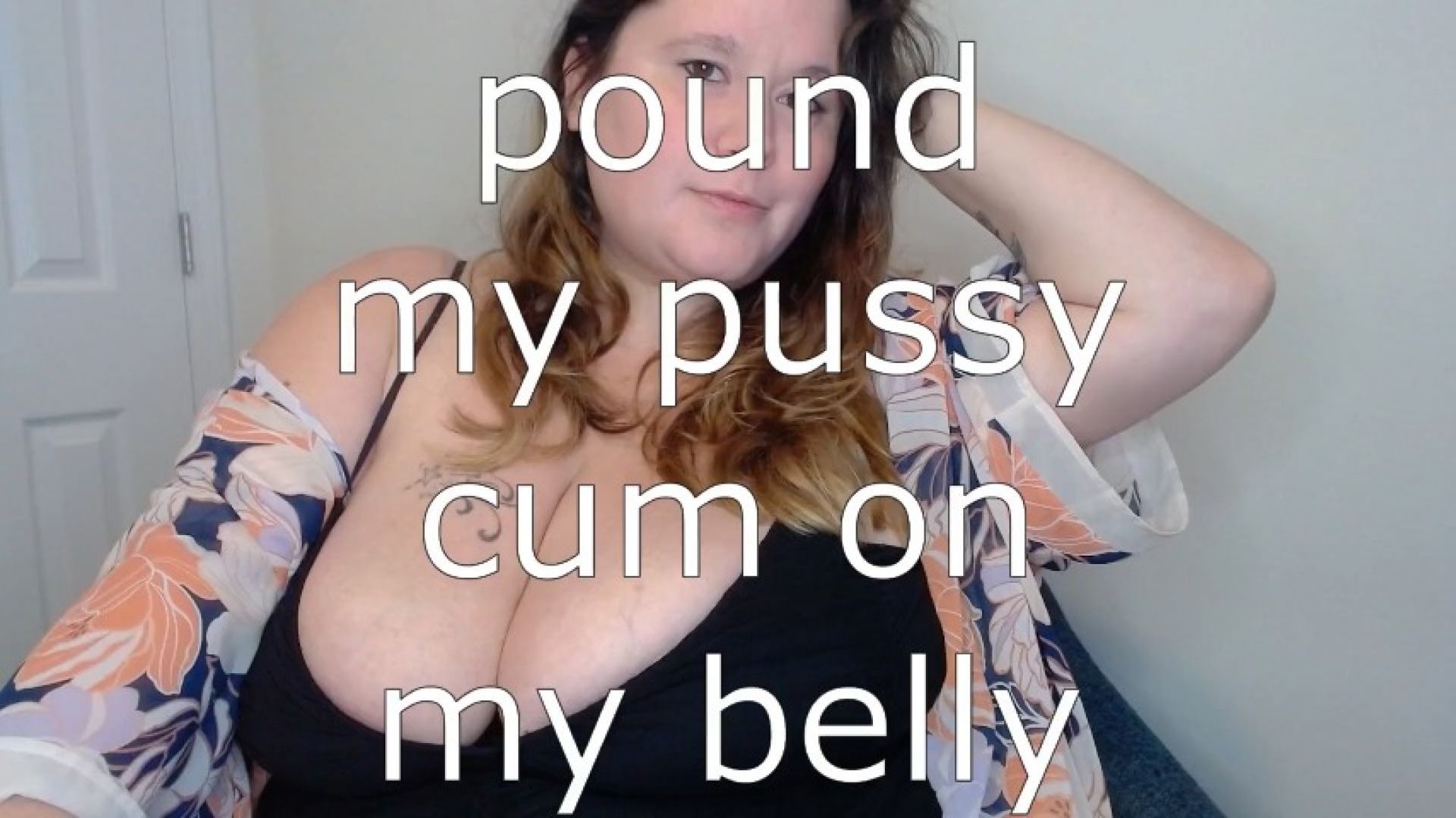 pound my pussy and cum on my belly
